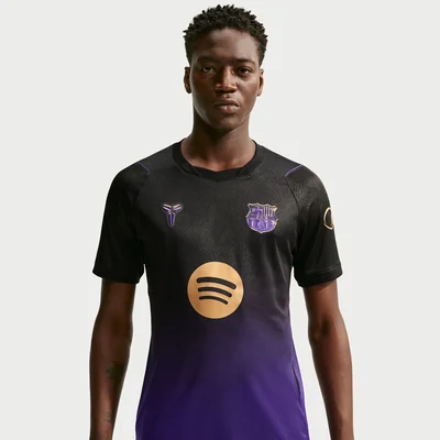 FC Barcelona uitshirt x Kobe 2026-2027 zwart paars Nike Dri-FIT